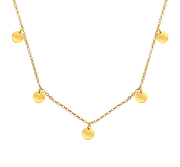 Iconic Iris Necklace 18k Gold Plated