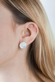 Shell Arielle Earrings Silver
