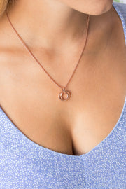 Simplicity Louise Necklace 18k Rose Gold Plated