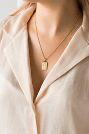 Breast Necklace 18k Gold Plated