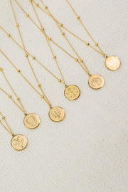 Zodiac Astra Scorpio Necklace 18K Gold Plated