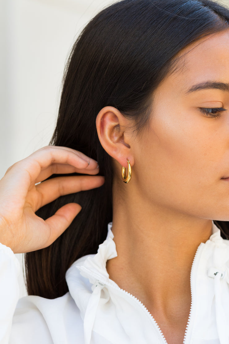 Simplicity Lexi Earrings 18k Gold Plated