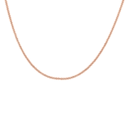 Simplicity Abby Necklace 18k Rose Gold Plated