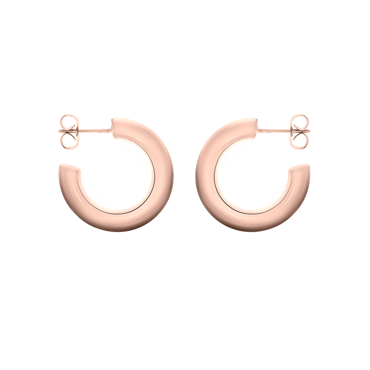Simplicity Nerry Earrings 18k Rose Gold Plated