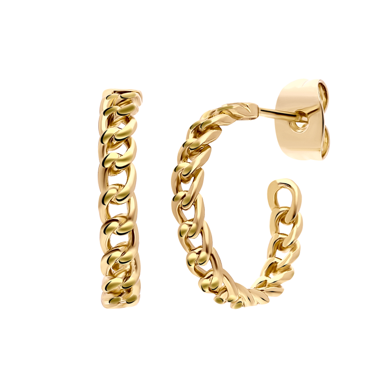 Joy Rosy Earrings 18k Gold Plated