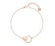 Unity Bracelet 18k Rose Gold Plated