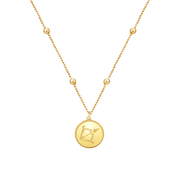 Zodiac Astra Sagittarius Necklace 18K Gold Plated
