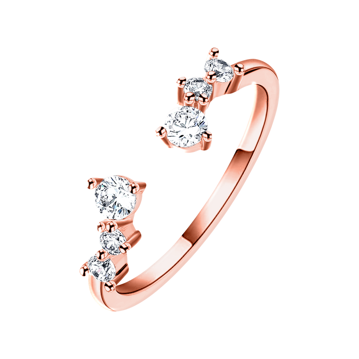 Angie Ring 18k Rose Gold Plated