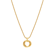 Simplicity Louise Necklace 18k Gold Plated