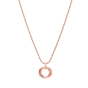 Simplicity Louise Necklace 18k Rose Gold Plated