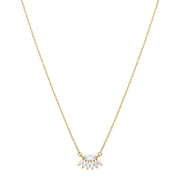 Eternity Savannah Necklace 18k Gold Plated