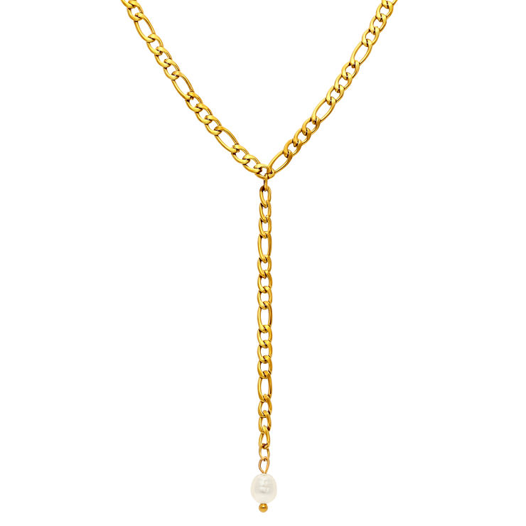 Pearl Zoé Necklace 18k Gold Plated