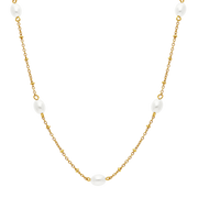 Pearl Davia Necklace 18k Gold Plated