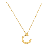 Simplicity Luna Necklace 18k Gold Plated